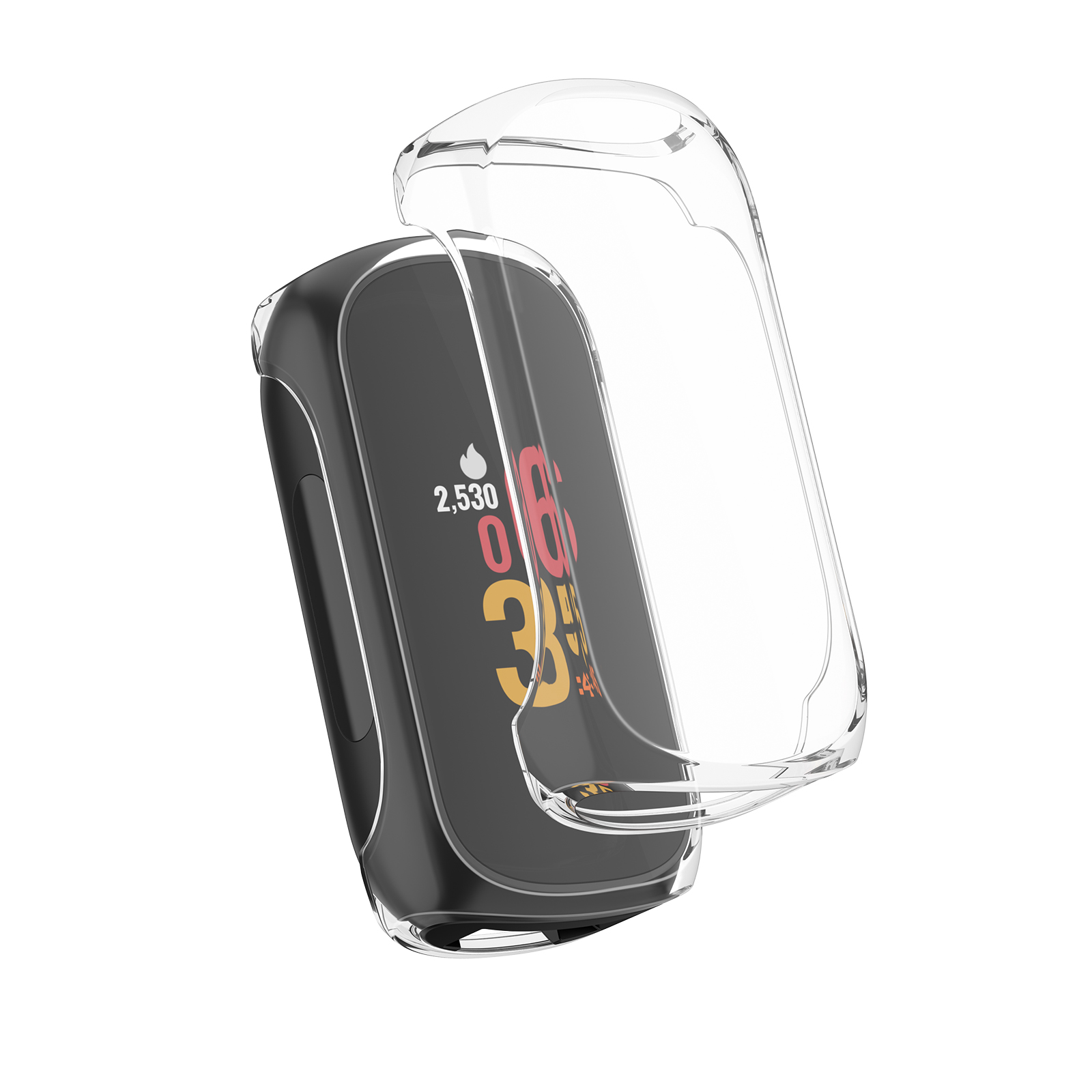 Funda completa de TPU suave para Fitbit inspire 2/inspire 3, Protector de pantalla para Fitbit inspire 2 3, carcasa protectora de parachoques: Blue / 2 - 3,9 pulgadas