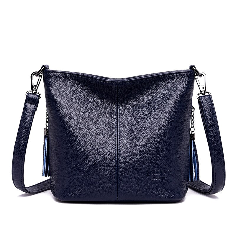 Ladies Hand Crossbody Bags For Women Luxury Handbags Women Bags Small Leather Shoulder Bag Bolsas Feminina Sac: Blue