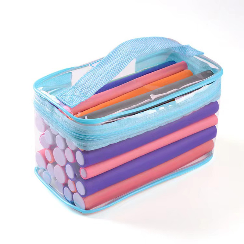 42-Pcs Soft Hair Curlers for Women for Sleep DIY Magic Heatless Curly Styling Tools Bendy Foam Curls Modeler Rollers: Default Title