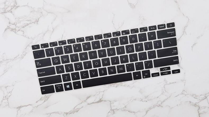 Funda protectora de silicona para teclado ASUS ZenBook S, UX393EA, ux393ja, UX393, UX392, EA JA, 13,9 &#39;&#39;, , , UX3000E: Black