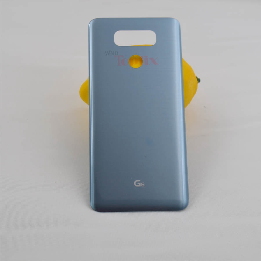 Battery Cover For LG G6 Back Vover Glass H870 H870DS H871 H872 H873 LS993 US997 VS998 Door Case Rear Housing +Repair: Blue