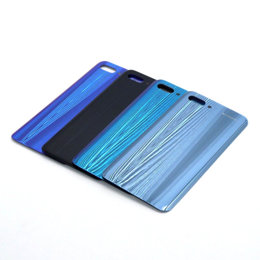 Back Glass Cover For Huawei Honor 10 Battery Cover Back Door Housing Glass Panel Case With Camera Lens Honor 10 Replacement