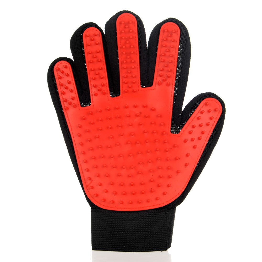 Nicrew Haustier Handschuh Für Katzen Hunde Haar Pinsel Handschuh Für Haustier Ebene Finger Reinigung Pflege Versorgung Haar Handschuhe Kamm Schlecht pinsel