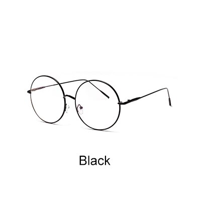 Ralferty Oversized Round Eyeglasses Frame Decorated Circle Eyewear Eye Glasses Frames For Women Lunette Spectacles W18518