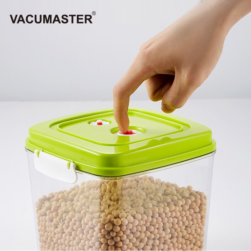 Vacuum Container Large Capacity Food Saver Storage Square Plastic Containers With Pump Vacuum Container 3.0L Storage Box