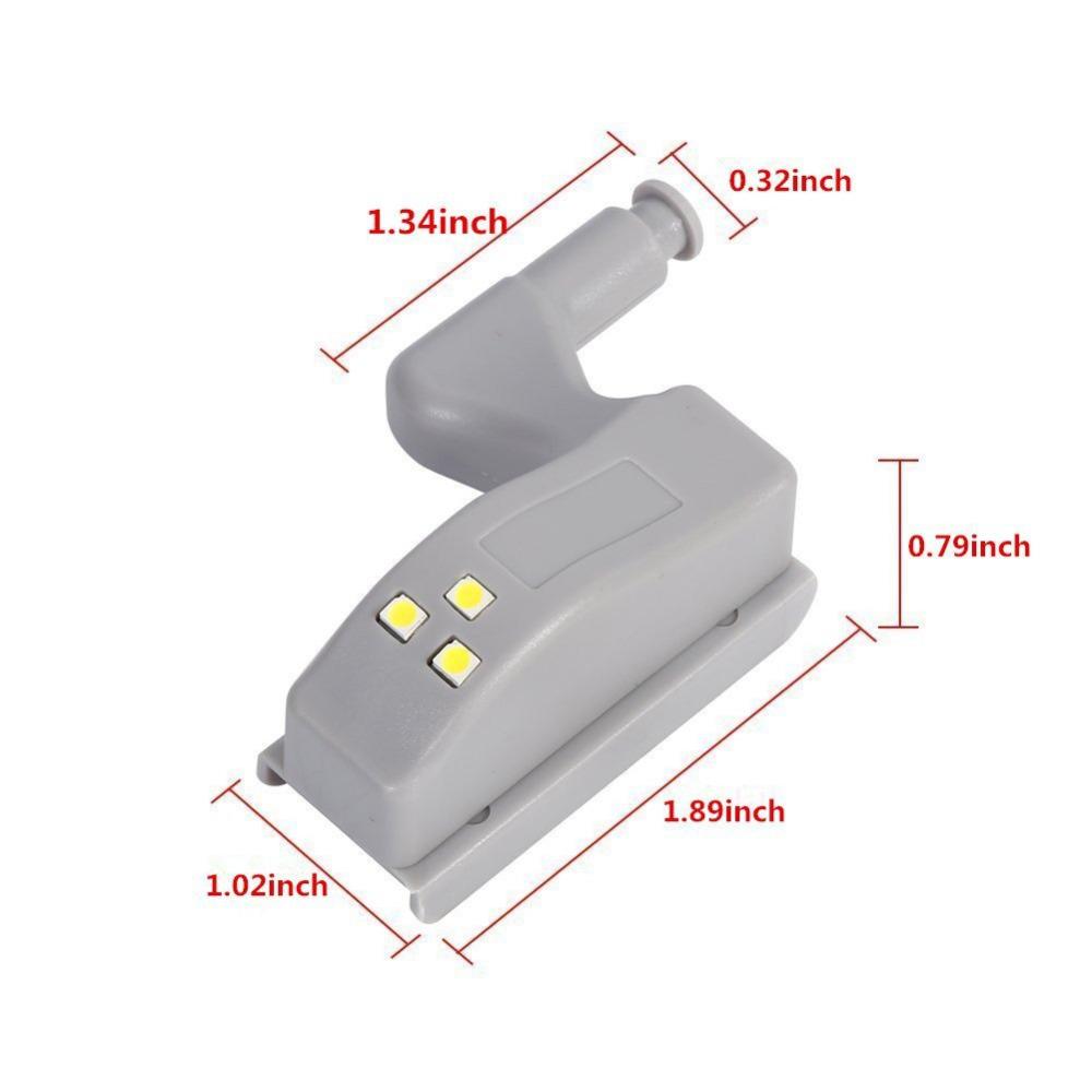 MeterMall 10 pièces LED Smart Touch Induction armo... – Grandado