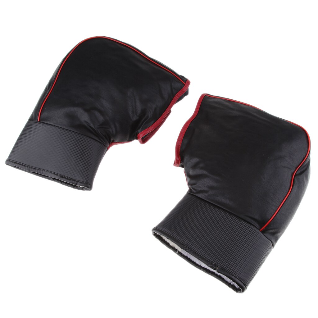 1 Paar Stuur Warmer Winter Motorfiets Scooter Handschoenen Hand Warm Moffen