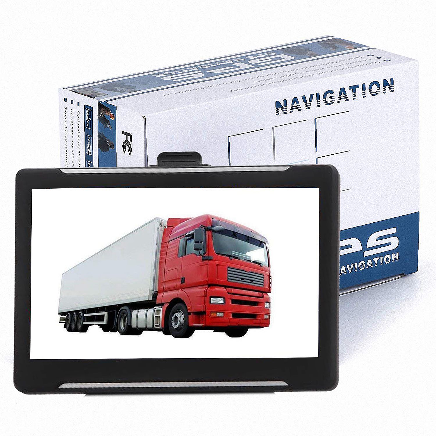 Pantalla capacitiva portátil de 7 pulgadas 256Mb 8G Hd Gps sistema de navegación de coche