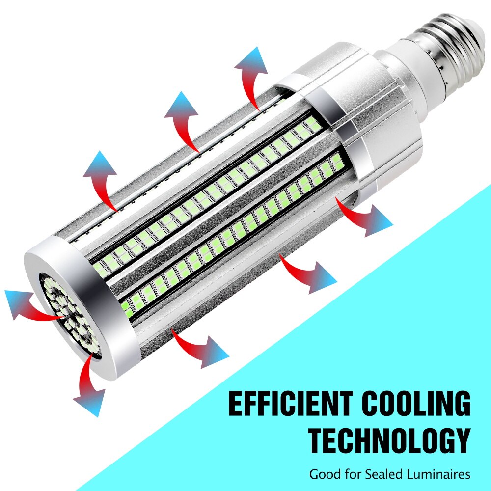 Lámpara Ultravioleta LED UVC de 60W, bombilla LED de desinfección de 220V, E27, germicida, esterilizador, luz bactericida de 110V, Amuchina