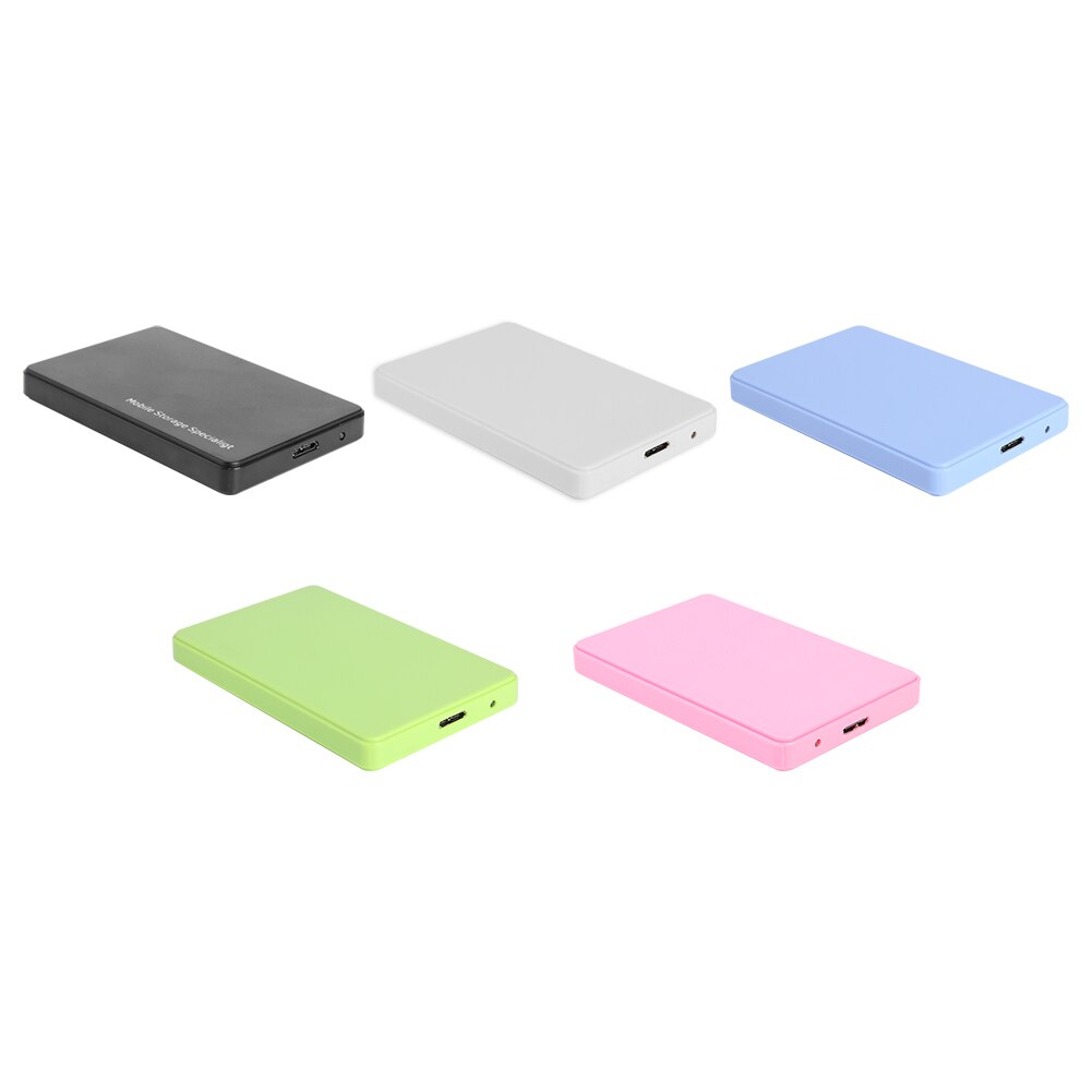HDD Case Type C SATA to USB 3.0 2.5inch HDD Box 8TB 6Gbps External Hard Drive Enclosure for HDD SSD Hard Disk Case Support