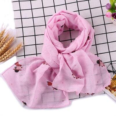 Børnestjernetryk tørklæde forår bomulds halstørklæde baby drenge piger sød hund varmt sjal og tørklæder hijabs  b057: 6