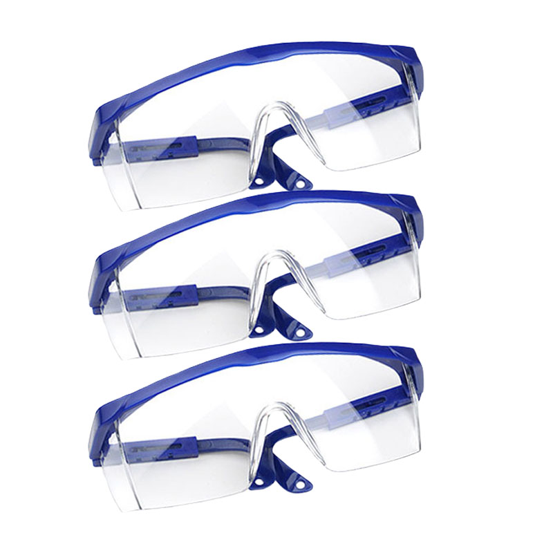 1/40pcs Work Safety Anti-Splash Eye Protection Goggles Glass Windproof Dustproof Waterproof Protective Glasses Cycling Goggles: Beige