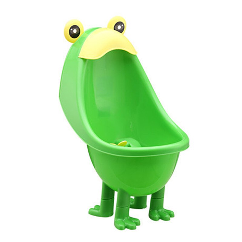 Baby potträning pojkar stående potta toalett tränare groda väggmonterade urinaler toalett barn stå vertikal urinal kissa potta