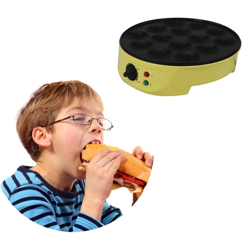 Máquina para hornear pulpo Chibi Maruko máquina para fabricar bolas de pulpo para el hogar, máquina Takoyaki, herramientas de cocina profesionales, enchufe de la UE