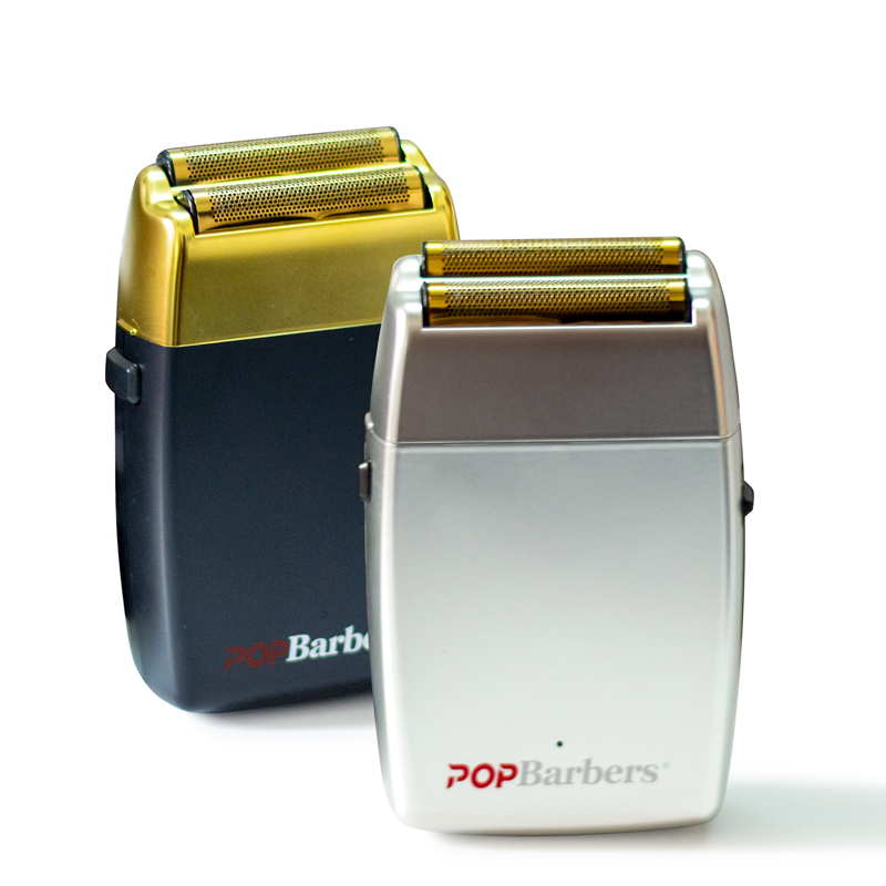 11000 RPM POP Barbers P620 Electric Men's Beard Trimmer Double Foil Shaver Electric Shaver USB Hair Cutting Machine