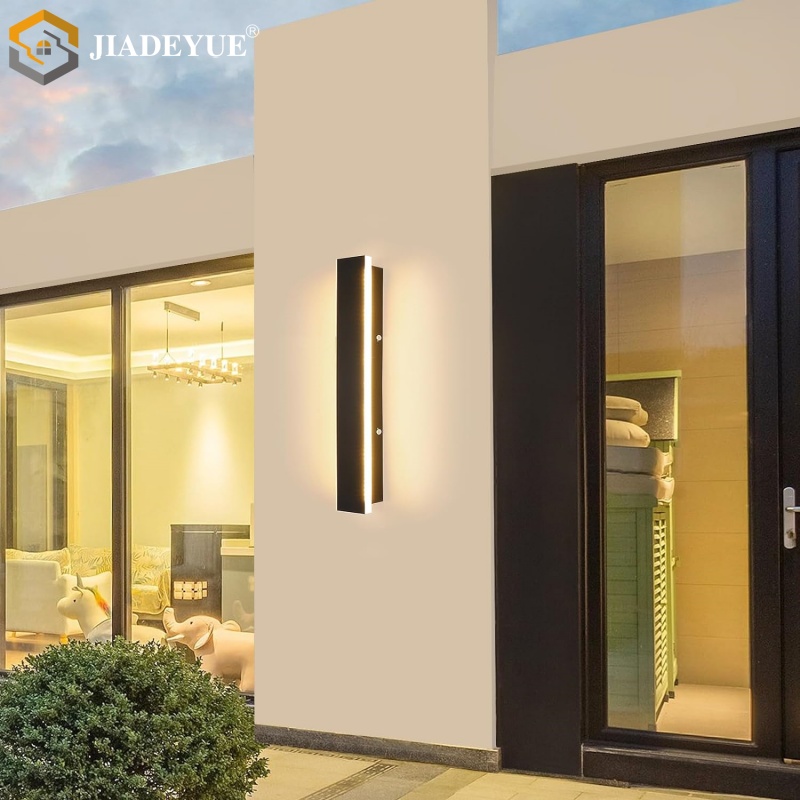 Outdoor Waterdichte Led Lange Wandlamp Ip65 Balkon Tuin Villa Veranda Buitenverlichting 110V, 220V