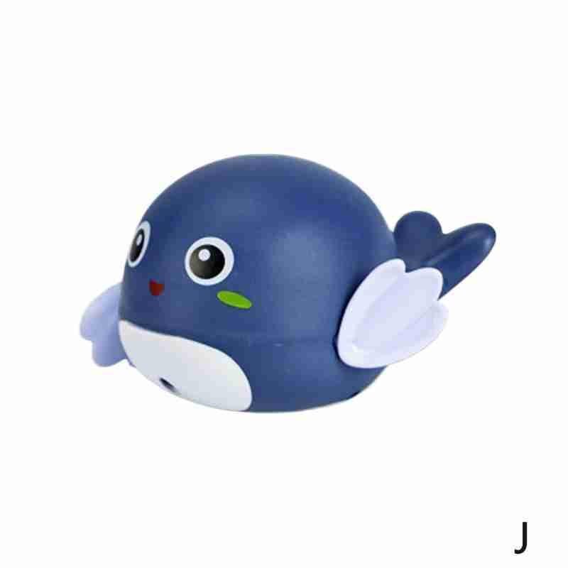 1Pcs Bad Wind-Up Speelgoed Leuke Cartoon Krab Pinguïn Walvis Water Walvis Baby Water Speelgoed Pinguïn Bad Baby baby Speelgoed Speelgoed Voor Kinderen C0W1: J