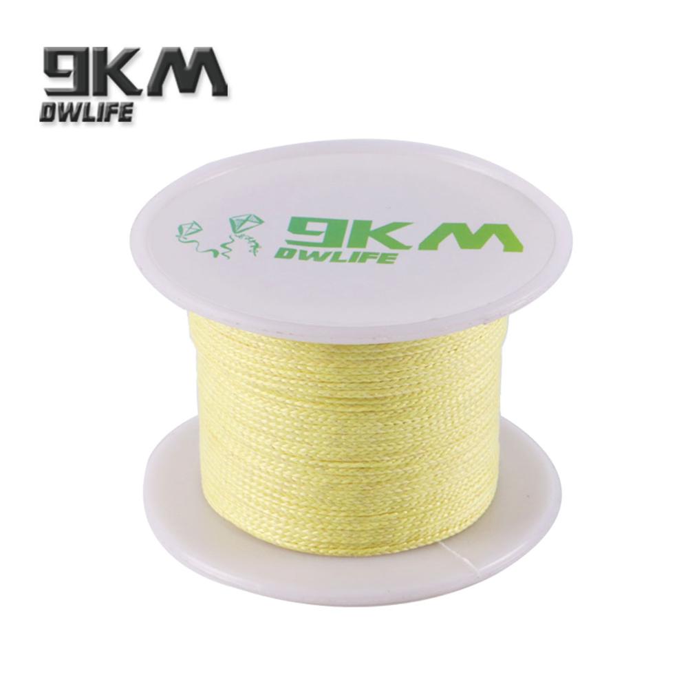 100ft/30m 380 lbs 1.3mm gevlochten lijn voor het vissen grote vliegerlijn pees kevlar lijn voor buitensporten kamperen