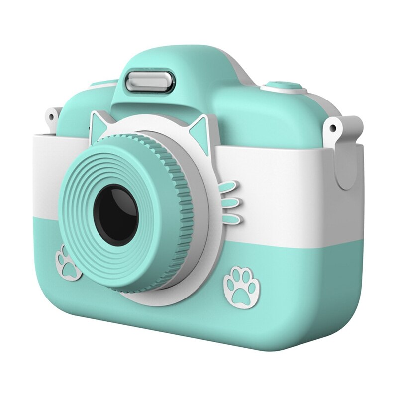 Kids Digital Camera Children Selfie Cartoon Video Recorder Camcorder 3 inch Press Screen 18.0MP with 16G TF Card for Girls