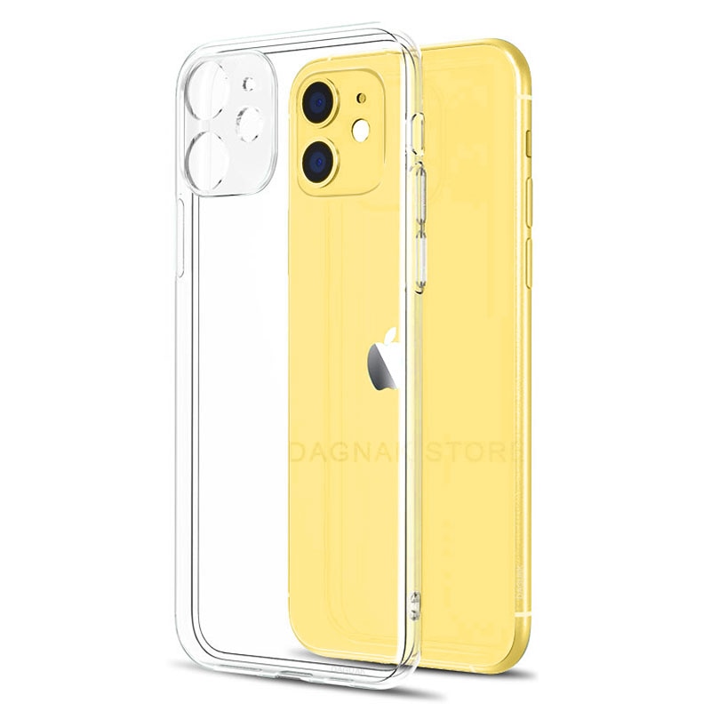 Lens Bescherming Clear Telefoon Case Voor Iphone 11 7 Case Silicone Soft Cover Voor Iphone 11 Pro Xs Max X 8 7 6S Plus 5 Se 11 Xr Case: For iPhone SE 2020