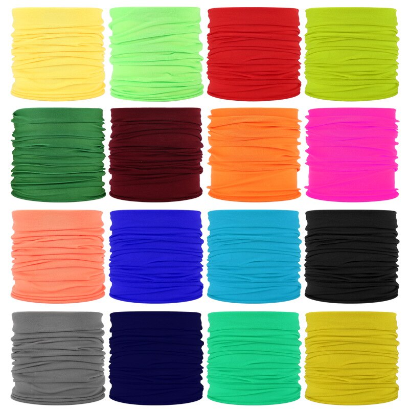 Multifunctional Ghost Skull Head Scarf Neck Warmer Tube Halloween Bandana Headband Neckerchief Magic Headscar Halloween