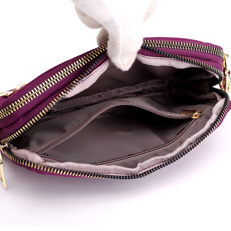 Crossbody Bags For Women Women Mini Mobile Bag Waterproof Nylon Lightweight Women Messenger Bags Carteira Feminina