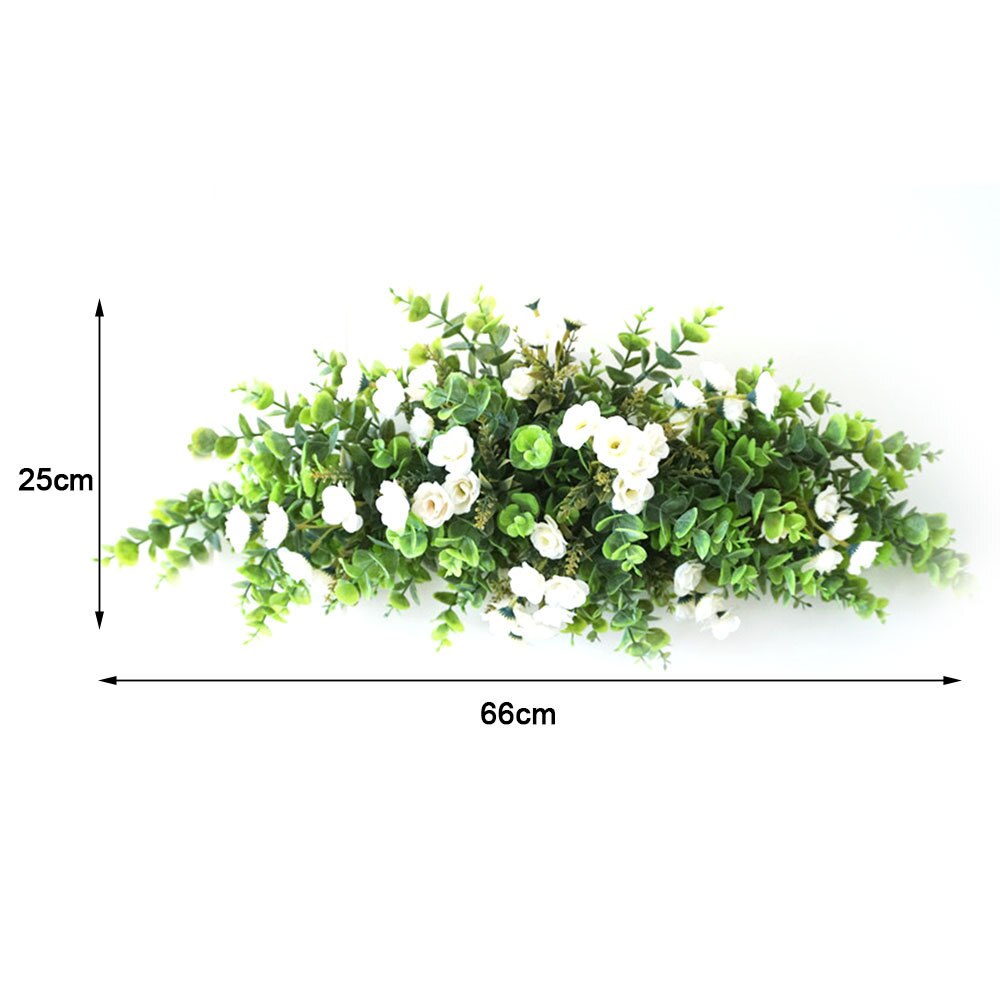 Wedding Backdrop Flowers Swag Table Runner Centerpiece Garland Home Arch Hanging Decor