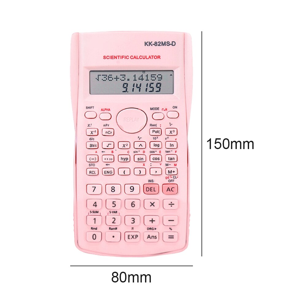 Digital Engineering Scientific Calculator Suitable for School Business Study Accessoires Supplies Calculator Scientific Tools