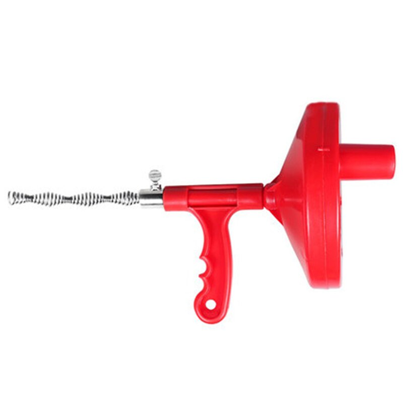 Sink Pipe Drain Cleaner Auger Plunger With Snake Cable Bathroom Clean Dredging Tool Sewer Brush Toilet Pipe Sewer Dredger