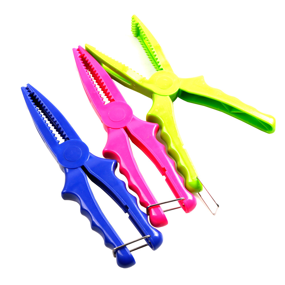 Alicates de pesca de gran tamaño y 20cm de largo, herramientas de pesca multifuncionales, pinza de labios para carpa, lubina, trucha, 1 pieza