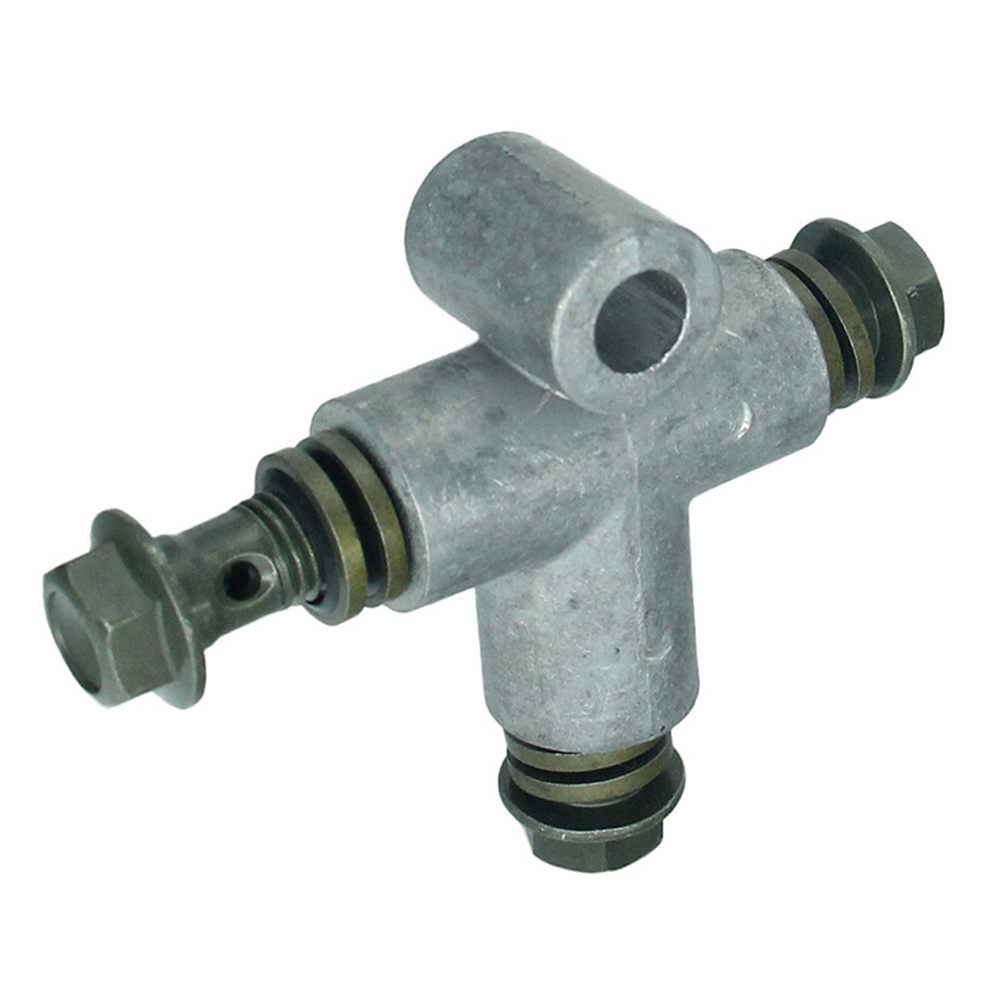 Tuyau Union moto Durable avec écrous courts raccord té connecteur 3 voies adaptateur frein hydraulique adapté pour système de freinage hydraulique