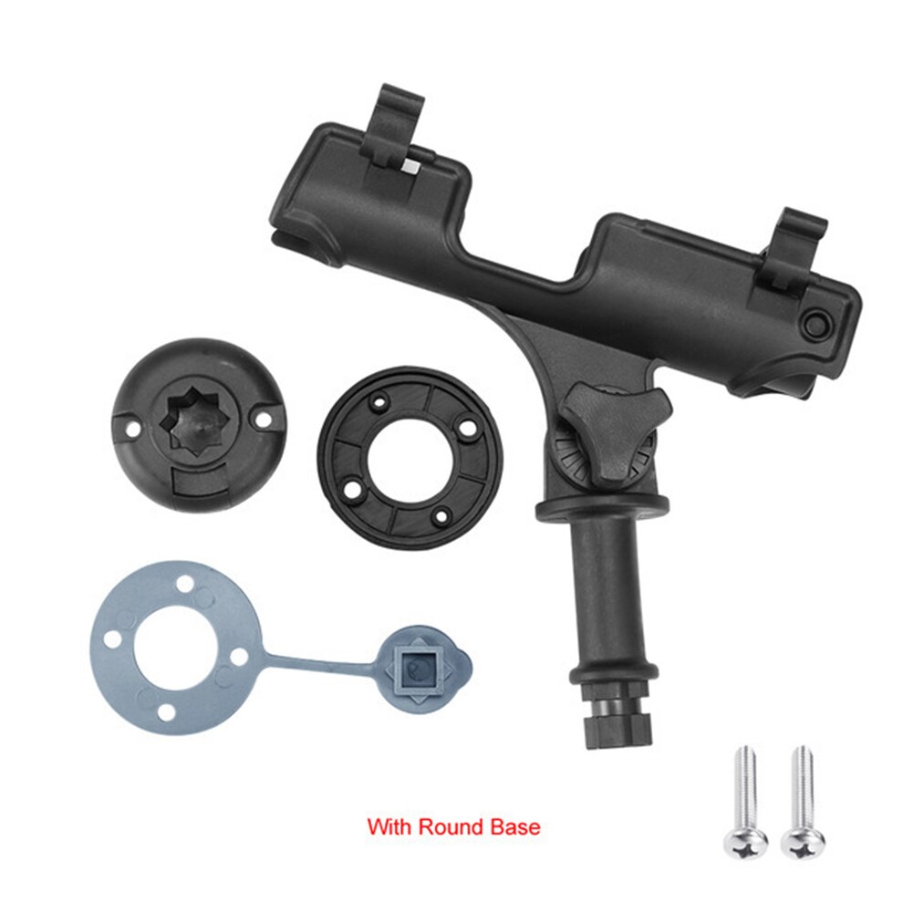 Verstelbare Kajak Boot Hengel Houder Ondersteuning Gereedschap Pole Mount Hoek Beugel Roterende Vissen Ondersteuning Tool Accessoire