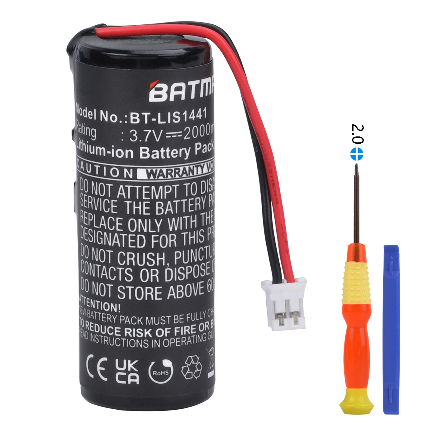 2000Mah LIS1441 Vervanging Batteryfor Sony PS3 Playstation 3 Move Motion Controller LIP1450CECH-ZCM1E CECH-ZCM1U: YELLOW