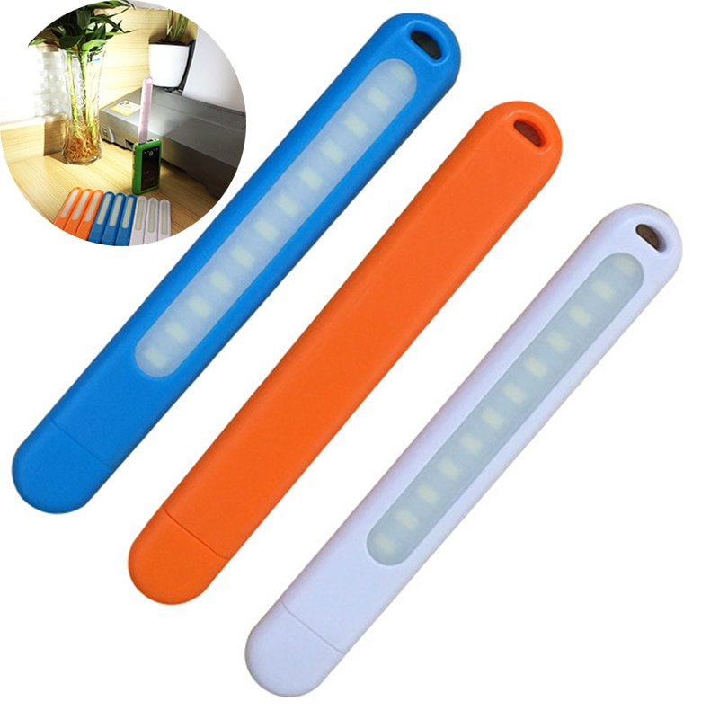 1PCS USB Led Book Light Reading Lamp Mini 12 Leds Night Lights Luminaria Books Nightlight For Power Bank Computer Laptop Kitap