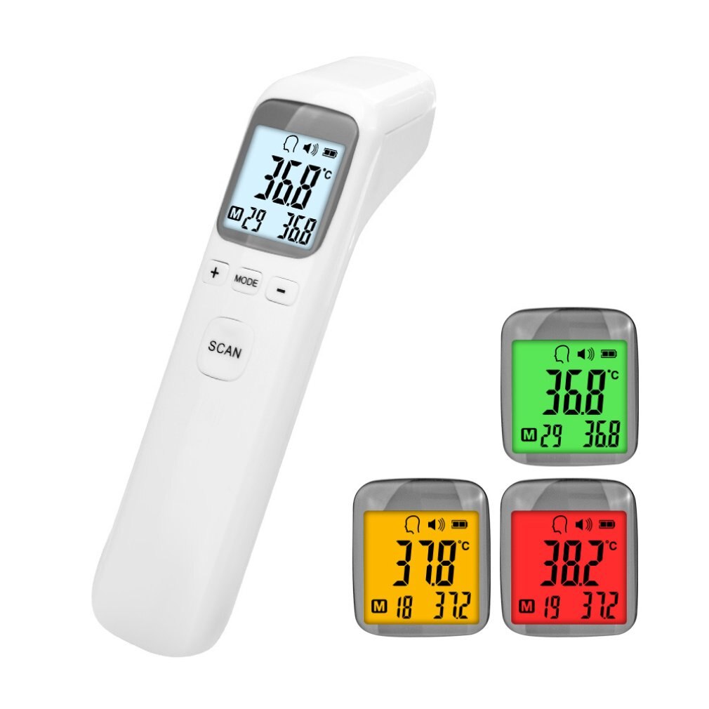 Digitale Infrarood Thermometer Non-contact Baby Voorhoofd Oor Volwassen Lichaam Oppervlak Koorts Ir Kinderen Temperatuur Meter Thermografiek