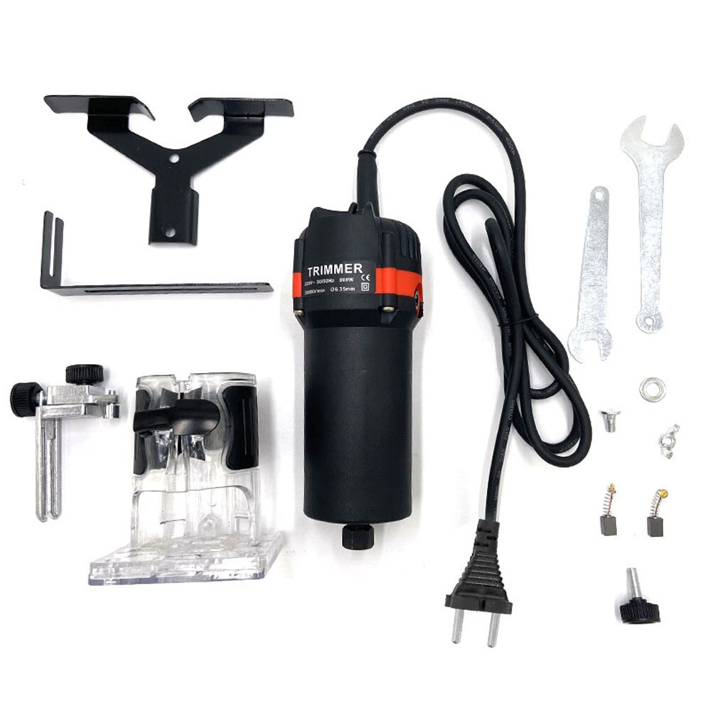 Houtbewerking Elektrische Trimmen Machine Elektromechanische Hout Frezen Graveren Steken Machine Borstel Motor Hout Router