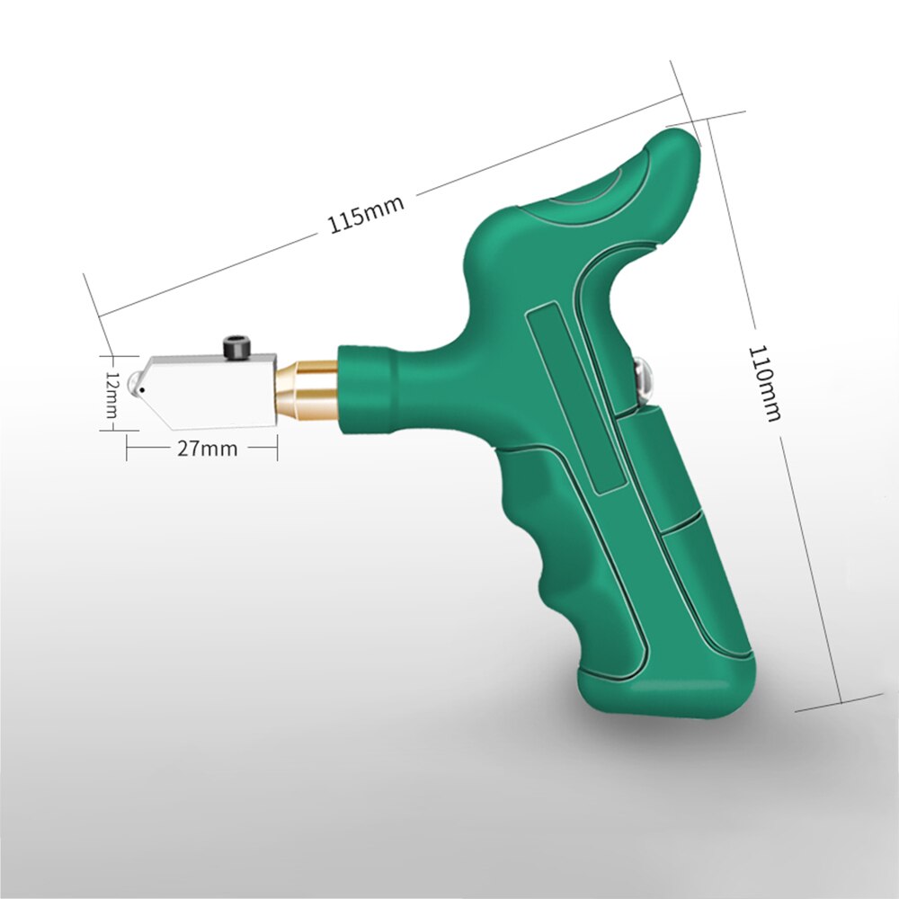 Hoge Sterkte Keramische Tegel Glassnijder Handheld Tegel Cutter Opener Thuis Multifunctionele Glassnijder Diamond Cutting Hand gereedschap