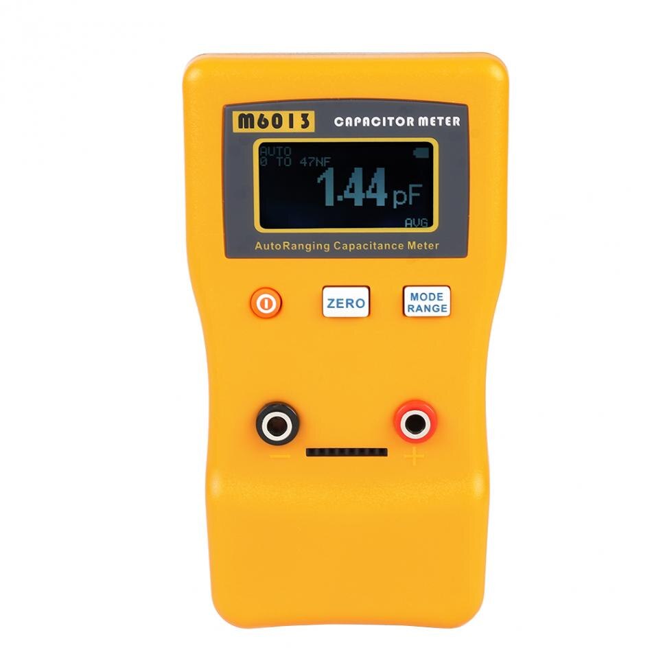 Original LCD High Precision Capacitor Meter Capacitance Resistance Measuring Tools with Test Clip Test Tool