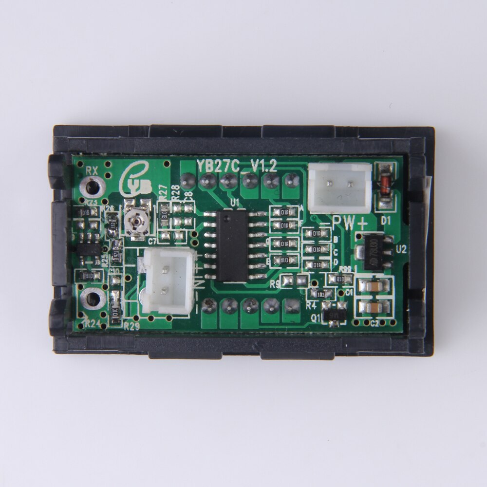 Amperimetro Digital Dc Ampèremeter 20A Rode Led Ampere Meter Panel Amp Meter Digitale Elektriciteit Ampermeter Meter