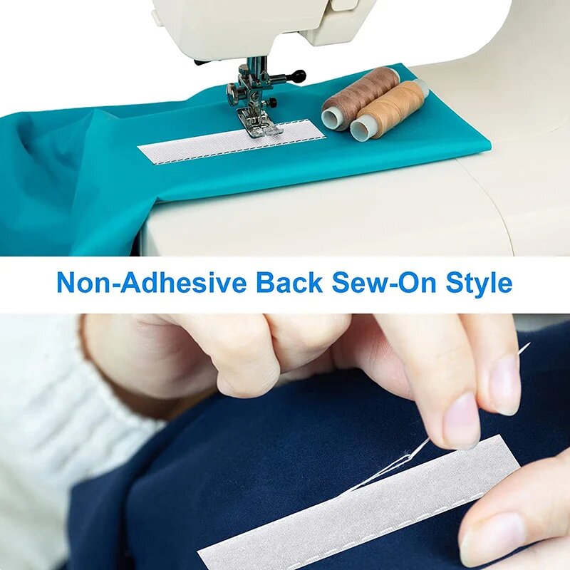5 Meter NäHenne berühren Verschluss Nicht klebendes Klettverschlussband Magie Nylon Stoffband zum AufnäHenne Zubehör DIY Handwerk