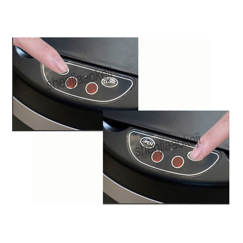 Stainless steel Smart trash can induction Home living room hotel bathroom Large intelligent waste bin 8L/10L optional 1pc