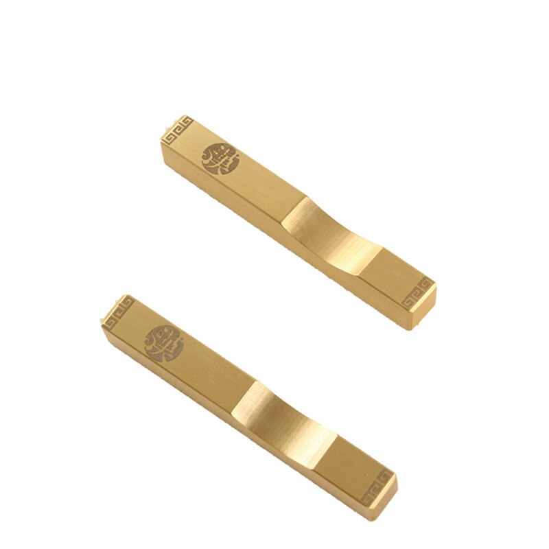 Metalen Multifunctionele Kalligrafie Paperweights Messing Borstel Pen Houder En Paperweights Chinese Rijst Papier Drukken Paperweights