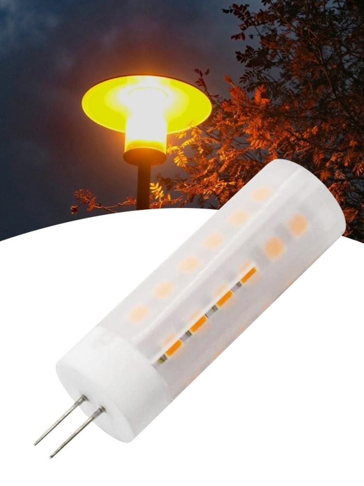 Newest G4 LED Light Bulb Safe Durable Realistic Flame Effect Lamp Bulb With High PC Lampshade DC12V 24V 2835SMD