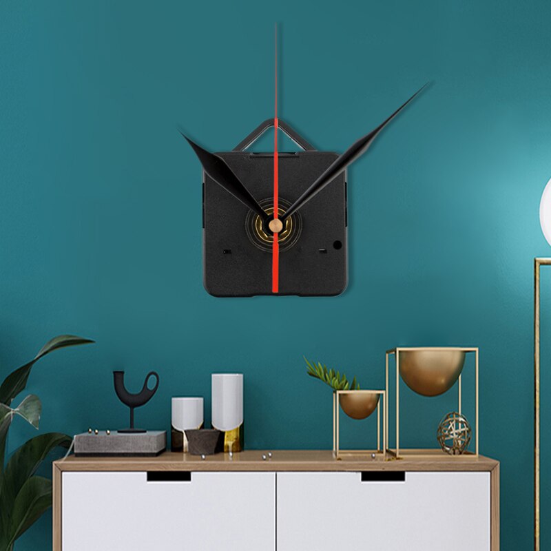 Wall Decor 3 X Hands Clock Movement Black And Red Hands DIY Home Decor DIY
