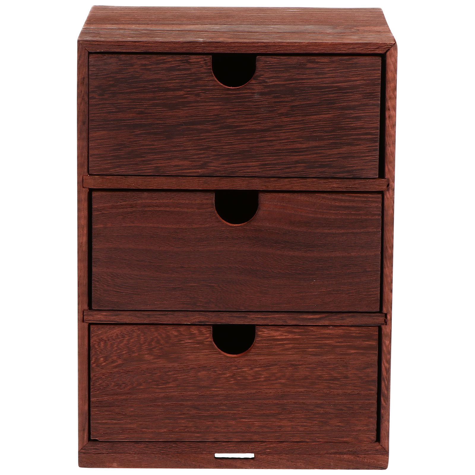 Caja de almacenamiento de madera, organizador de cajones de escritorio de madera, cajones de mesa, aparador, armario, cubo, Mini papelería al aire libre