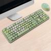 Teclado mecánico AK33, Teclado retroiluminado de 82 teclas para juegos, ordenador portátil, kit de juego para combo, color azul y negro: BU
