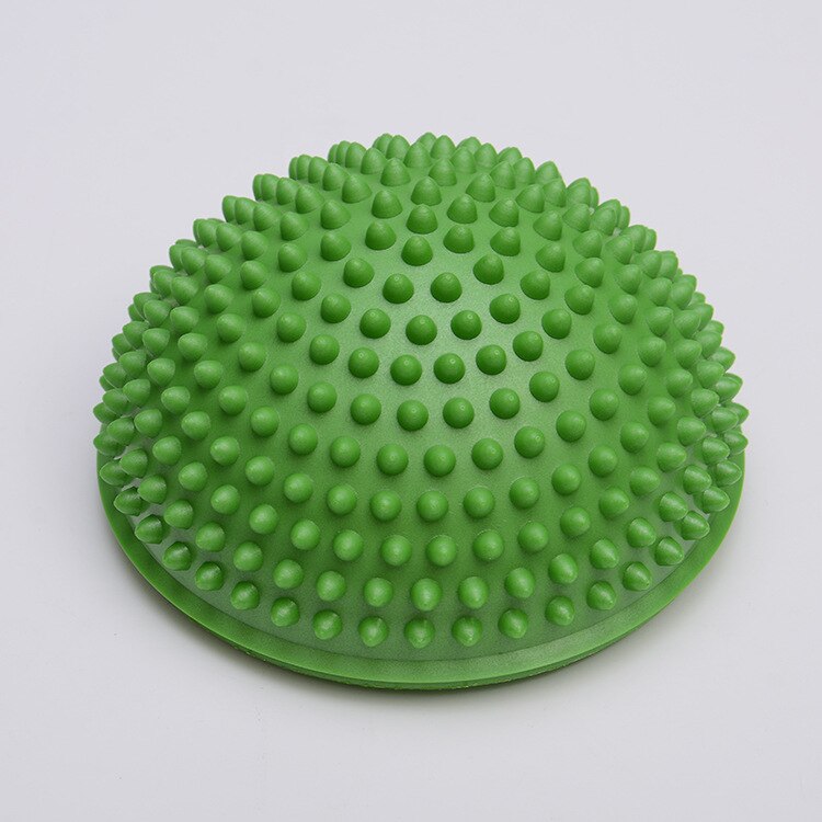 Halfronde Balans Durian Yoga Bal Tactiele Massage Zolen Acupunt Stabiliteit Training Bal Pilates Fitness Balance Yoga Bal: Green