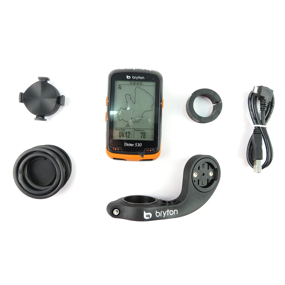 Bryton Rider 530 GPS vélo vélo vélo ordinateur et Extension montage ANT + vitesse Cadence double capteur moniteur de fréquence cardiaque