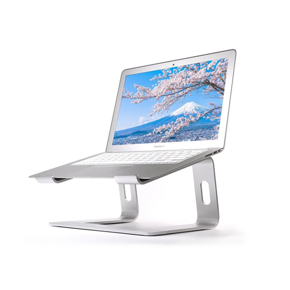The Metal Aluminum Alloy Laptop Computer Portable Suspended Nano-Base Raised Cooling Frame