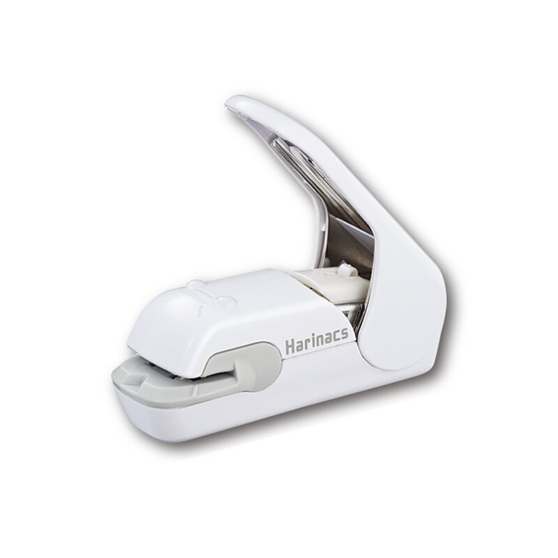 Mini grapadora japonesa KOKUYO de grapas SLN-MPH105, 5 hojas, grapadora segura para oficina, ecológica, 1 Uds.: WHITE
